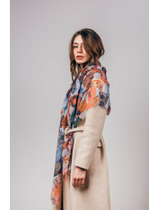 Хустка KP-1908 Різні кольори Зелений яя_130*128