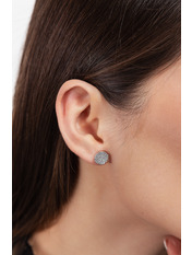 Сережки пусети SER-13679 Сріблястий