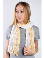 Шарф 258 Молочний Білий