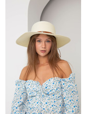 Широкополий капелюх SHL-2214F Білий