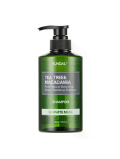Шампунь балансуючий KUNDAL Tea Tree & Macadamia "White Musk" 500 мл