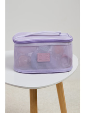 Косметичка сітка L KM-0910 Ліловий Фіолетовий