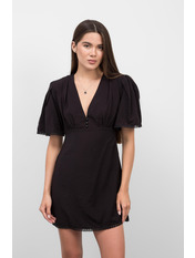 Сукня напівприталена PLA-883 XS Чорний Чорний XS