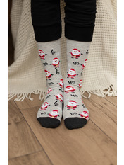 Чоловічі новорічні шкарпетки SH-4085 Сірий 2 Сірий