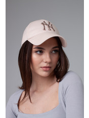 Бейсболка BK-4899 Білий 55-56 Молочно-коричневий Коричневий Молочний