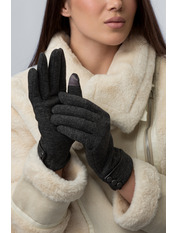 Сенсорні рукавички RUK-202321 Сірий one size Сірий one size