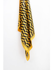 Хустка атласна PA-1903-A-10 Жовтий