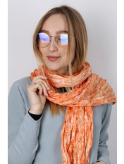 Шарф 258-1 Помаранчевий
