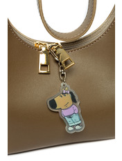 Брелок "Мем смішні звірі" BR-21 Рожевий