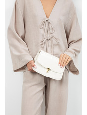 Сумка жіноча з еко-шкіри SYM-25-07 Бежевий