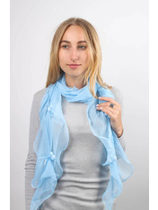 Шарф R1557(8) Синій