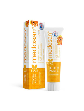 Зубна паста дитяча Junior Medosan 75 мл  Juicy Orange