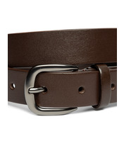 Ремінь шкіряний  100 см REM-053000258 Коричневий