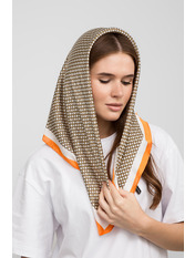 Хустка атласна APL-1521 Помаранчевий