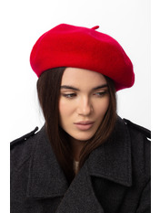 Берет BER-0125 Світло-червоний Червоний
