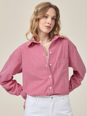 Сорочка в клітинку  RA-120