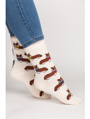 Шкарпетки SH-1921 Бежевий Ванільний