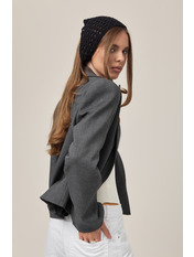 Ажурна хустка AJ-01 Чорний