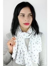 Шарф N-17-021-WJ Білий