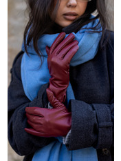 Шкіряні рукавиці RUK-5/4k 6,5 Червоний Червоний 6,5