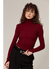 Лонгслів LNG-1043 S Бордовий Бордовий S