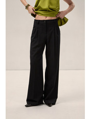 Штани з костюмної тканини BR-601 XS Чорний Чорний XS