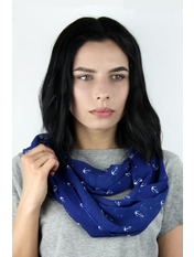Снуд L-17-001WB Індиго Синій