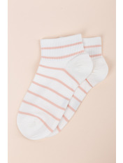 Шкарпетки SH-2862-26 Білий Рожевий Біло-рожевий