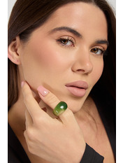 Каблучка KOL-601 Зелений