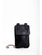 Сумка жіноча SYM-5469 Чорний Сріблястий Чорний+срібло