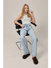 Джинси  BR-3847 34 Блакитний Блакитний 34