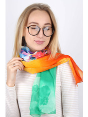 Шарф Глорія маки Помаранчевий