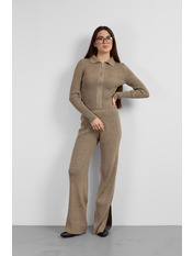 Трикотажний костюм KT-92492 Мокко Коричневий one size Мокко one size